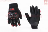 Перчатки мотоциклетные XL-Чёрно-Красные NEXX