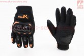 Перчатки мотоциклетные XL-Чёрно-Оранжевые NEXX