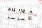 Клапанный механизм 168F/170F (пружина-2шт, + компенсатор клапана-1шт, + тарелка клапана-2шт, + толкатель-2шт)