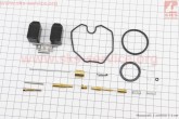 Ремонтный комплект карбюратора CB200сс, 17 деталей+поплавок JIALING