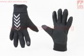 Перчатки мотоциклетные ХL-Чёрные (сенсорный палец) SPORT