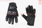 Перчатки мотоциклетные XL-Чёрные (сенсорный палец) тип 2 RS SPURTT