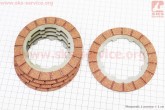 Диски сцепления фрикционный 3,8мм 5шт 6V 250/350 (353-354) 