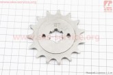 Звезда передняя 520H-15T (шлиц 4мм), PULSAR P-180/NS-200/AVENGER 220сс Crocodil